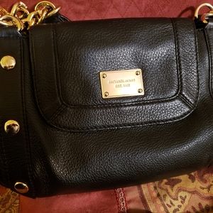 Michael kors Black Leather Handbag
